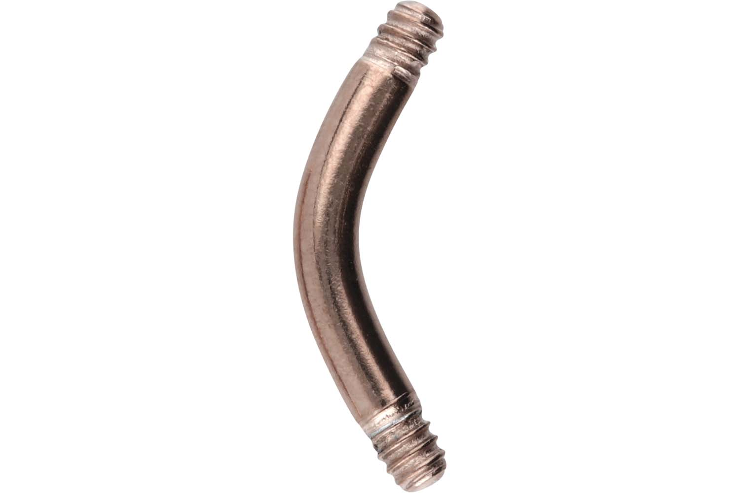 Chirurgenstahl Piercing Banane ohne Kugeln